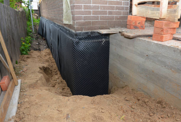Crawl space vapor barrier installation in Bristol, VA